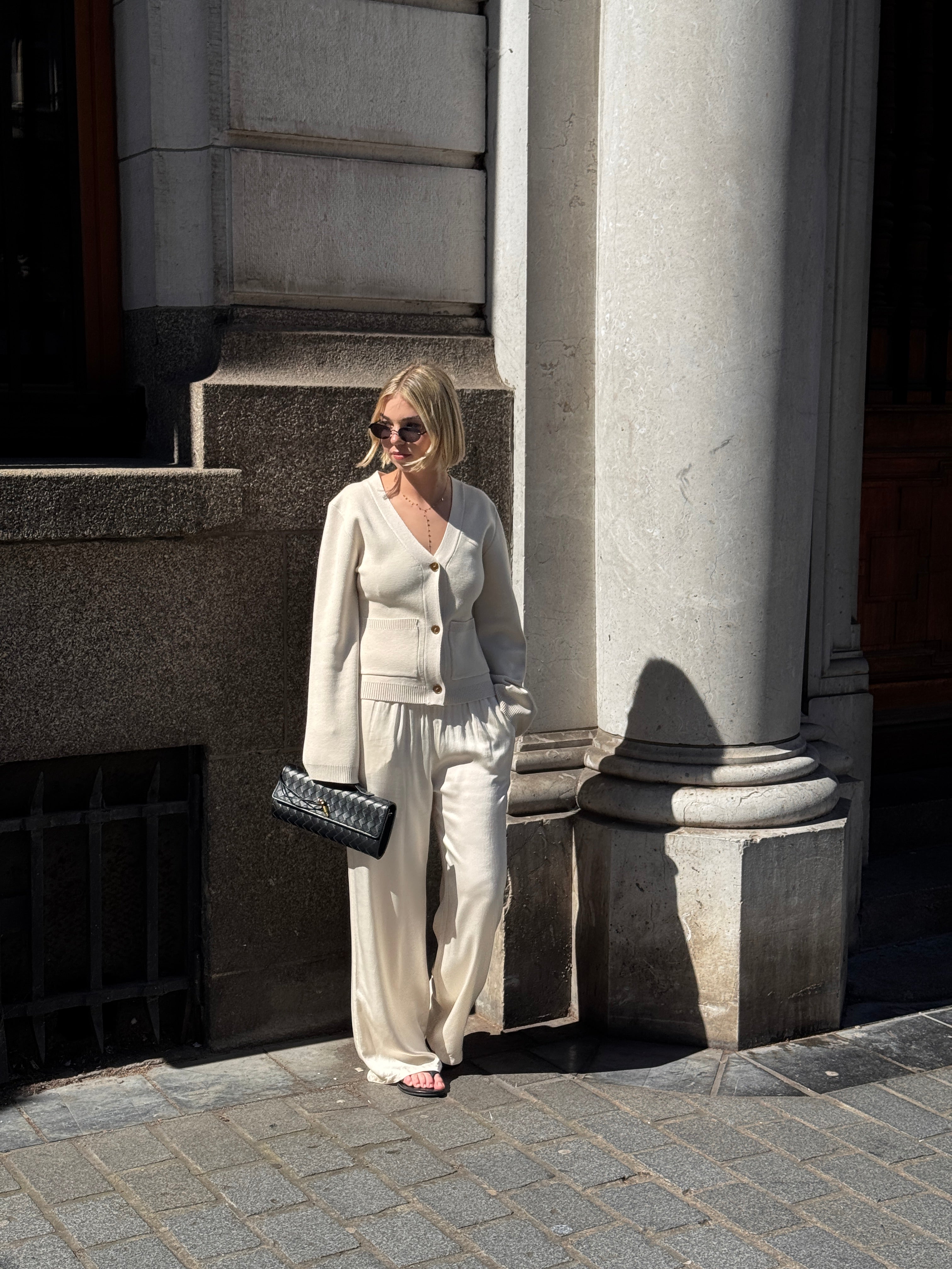 Cardigan écru