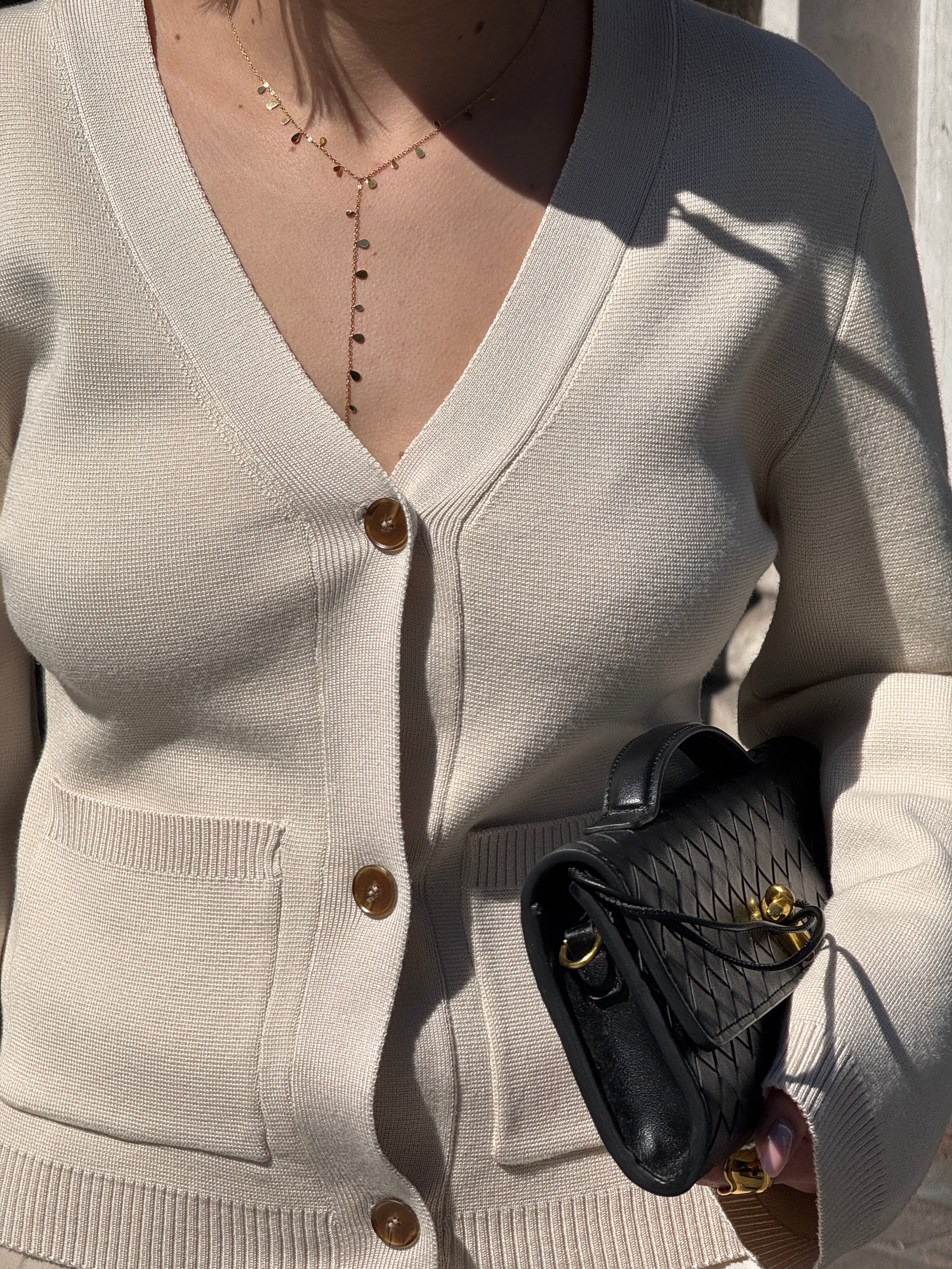 Cardigan écru